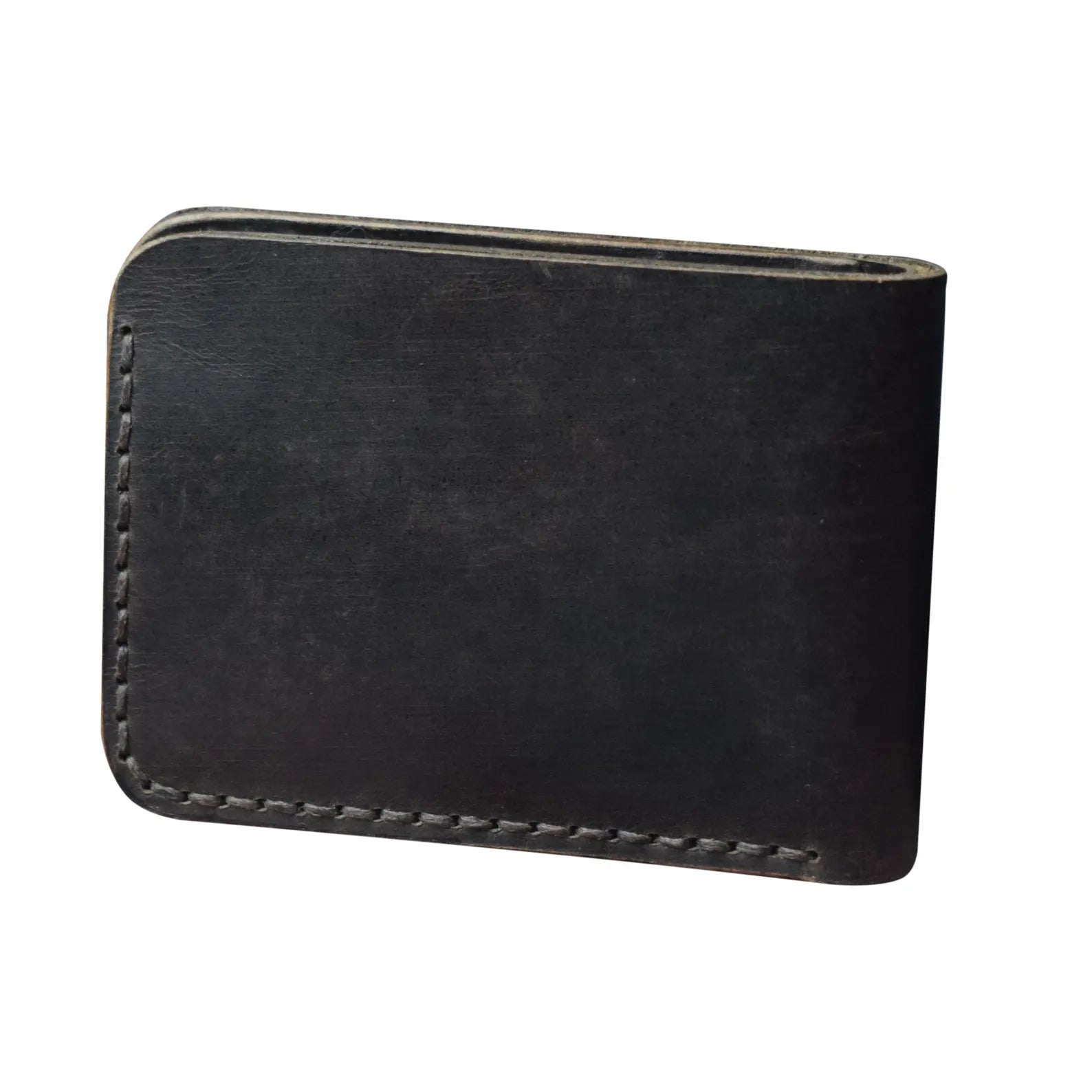 Premium Men's Leather Wallet - Black - Cow Hide - Hand Crafted