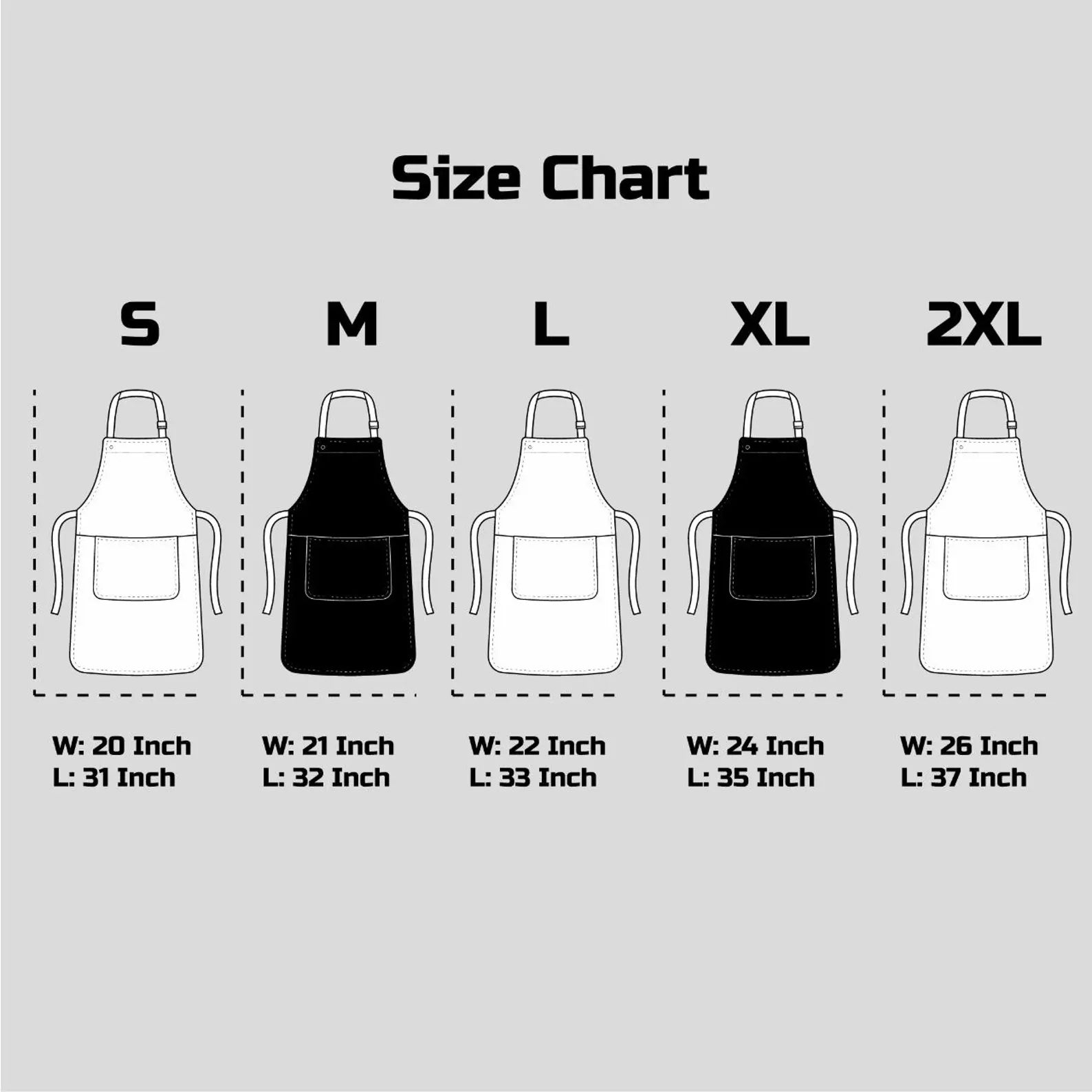 Full Grain Leather Apron: BBQ, Chef, Butcher, Barista, Blacksmith - Handmade