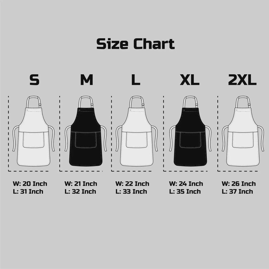 Men’s Full-Grain Leather Work Apron | Professional Tool Apron with Pockets