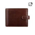 Luxury Leather Wallet With RFID - Card and Coin Wallet - Card Case - Veg Tan - Mens Wallet